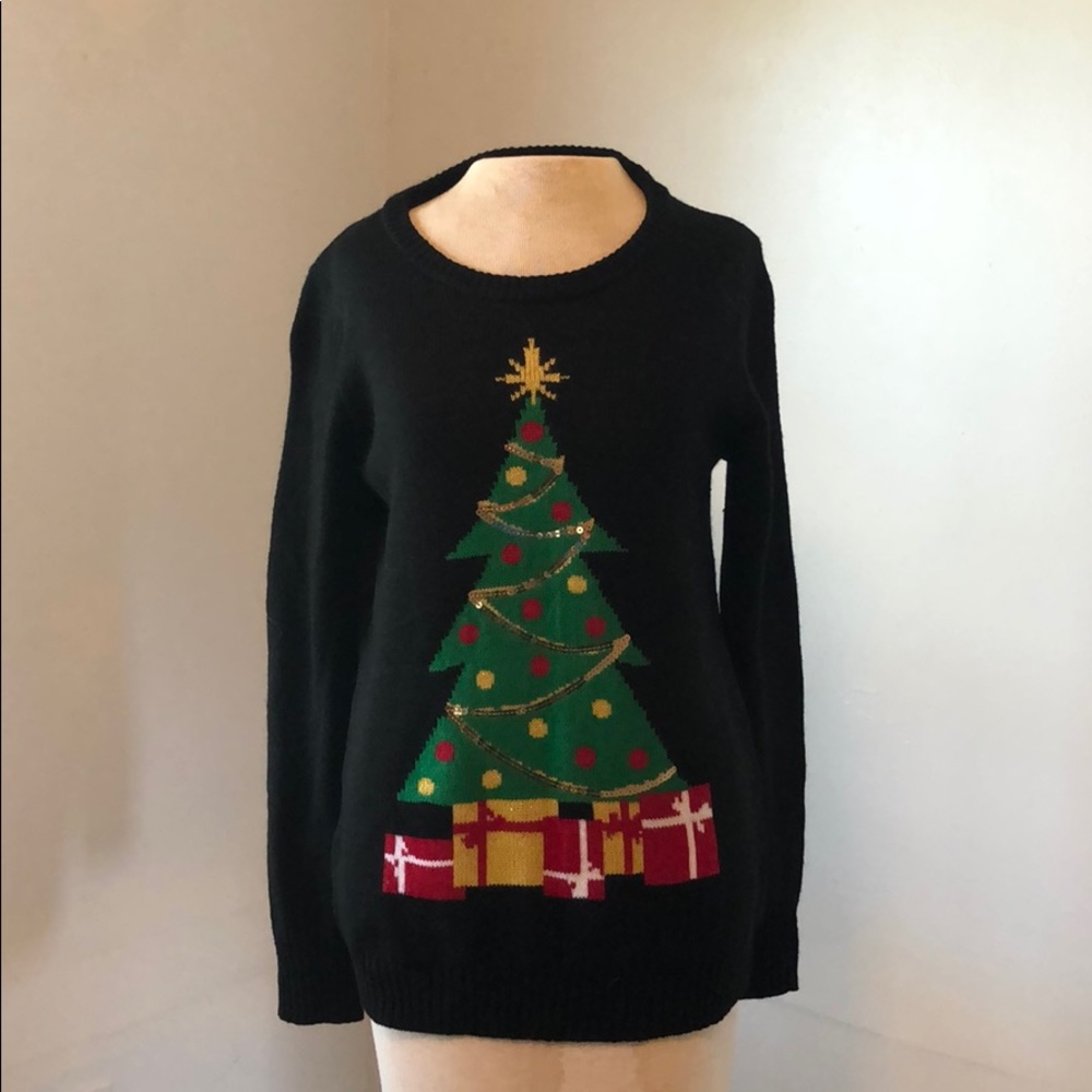 Christmas tree sweater